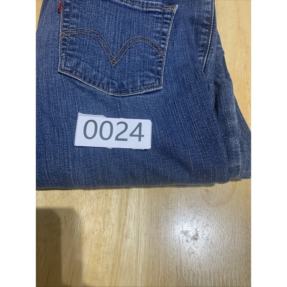Levi's Perfectly Slimming Boot Cut 512 Jeans Women's 12M Blue Mid Rise - Picture 12 of 12